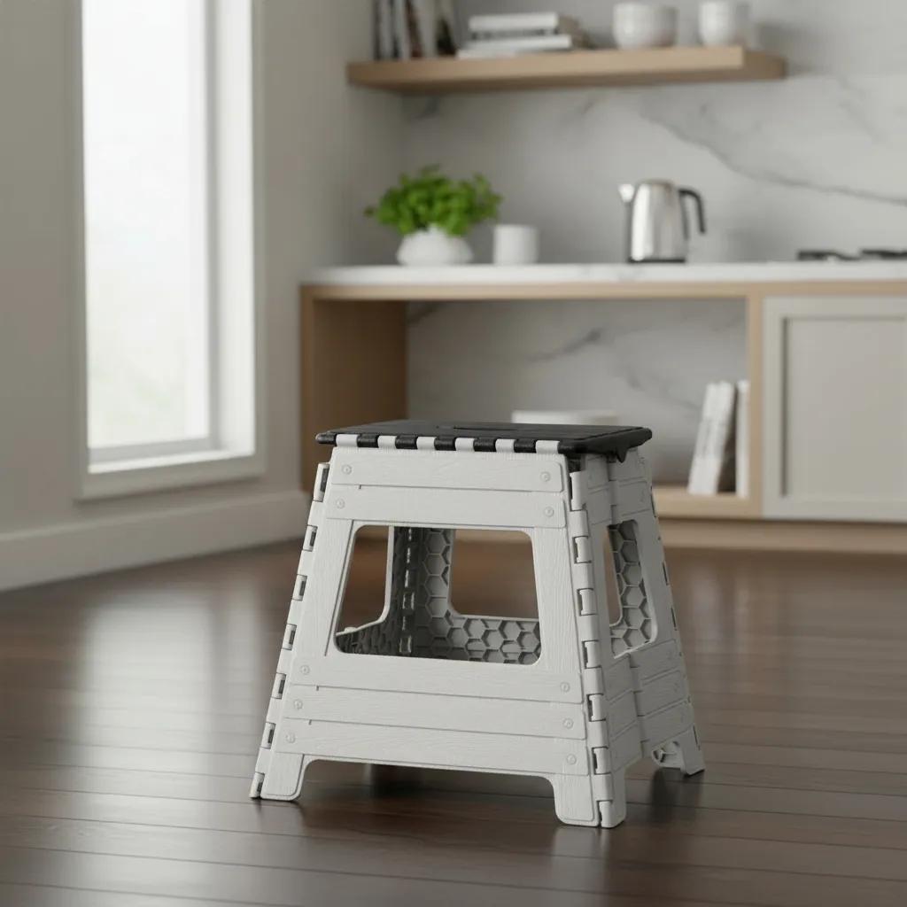 Banco Plegable Plástico Camping Premium Reforzado Banquito