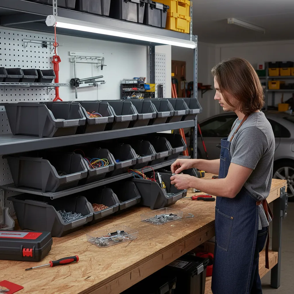 Pack Gaveta Apilable X6 Plástico Premium 49x31x19 #40