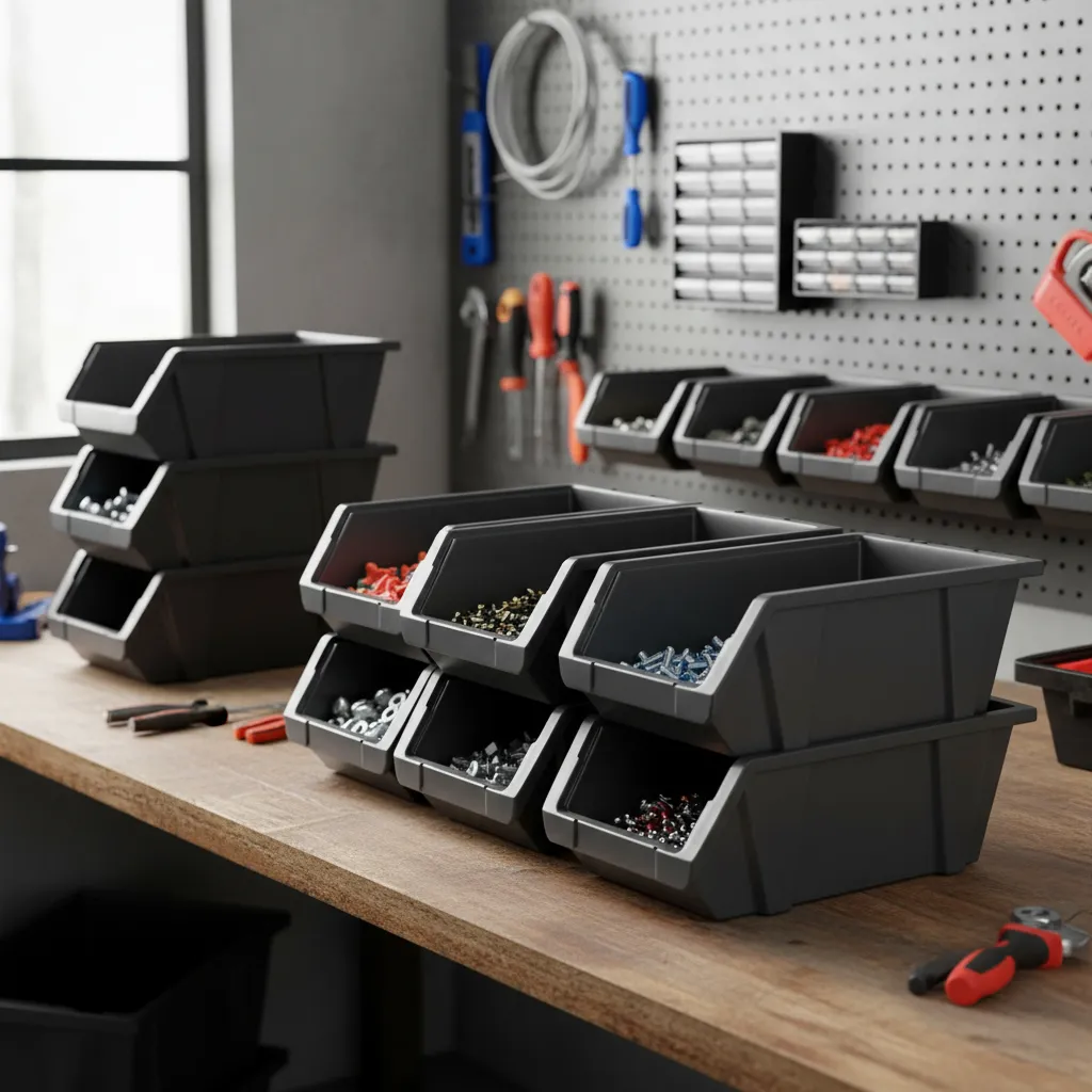 Pack Gaveta Apilable X12 Plástico Premium 24x15x12 #20