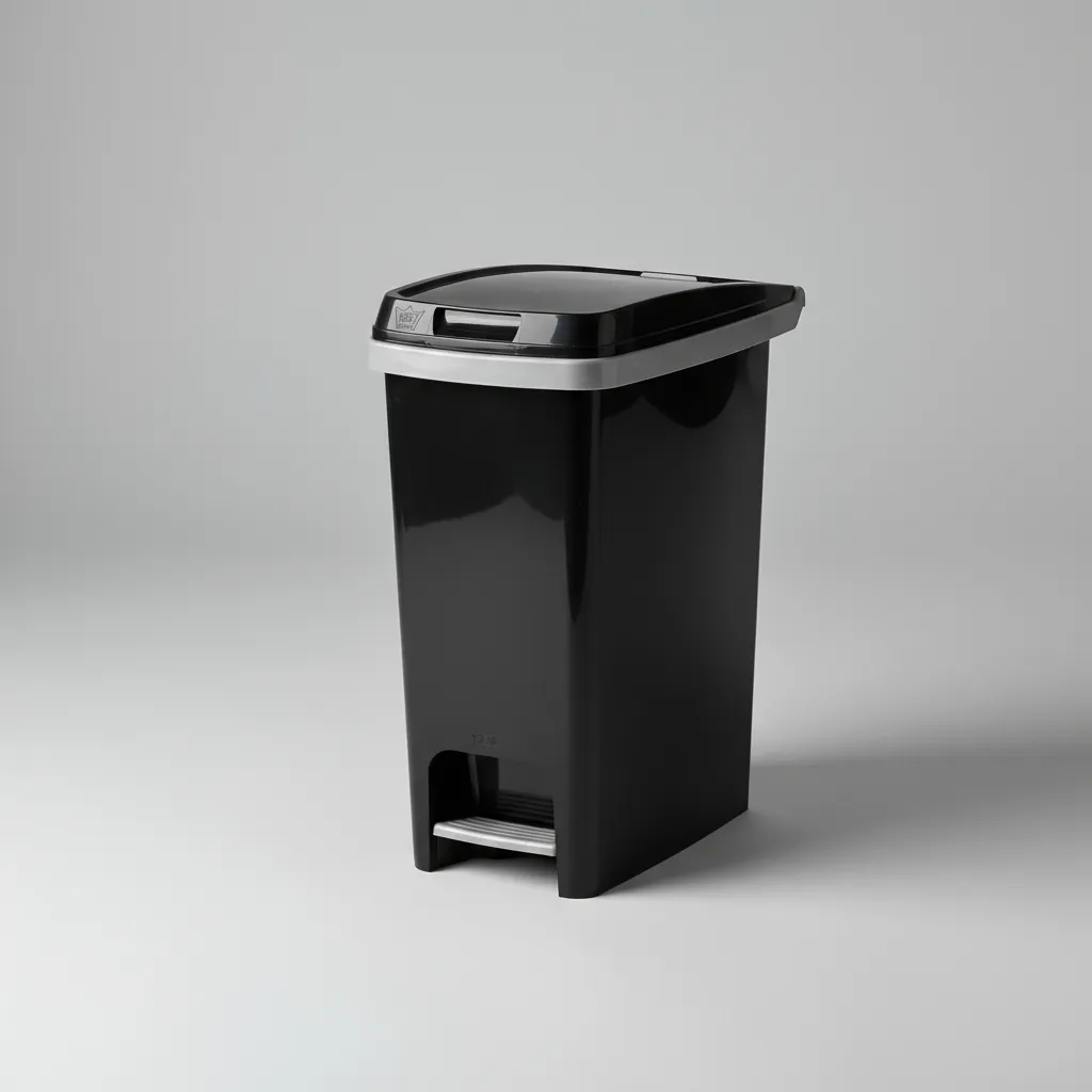 Cesto Tacho Basura Papelera Pedal Premium 12.5l C/sujetador