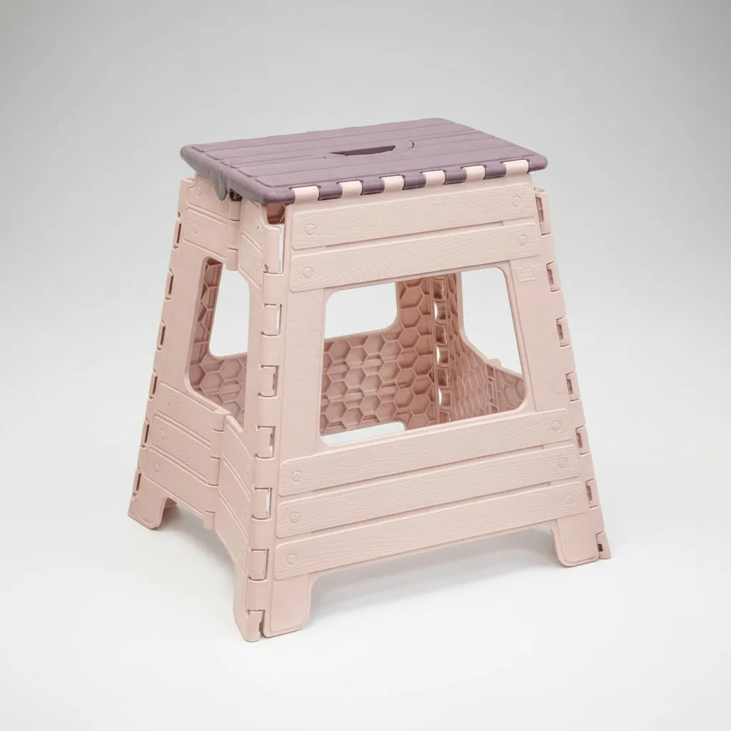 Banco Plegable Plástico Camping Premium Reforzado Banquito