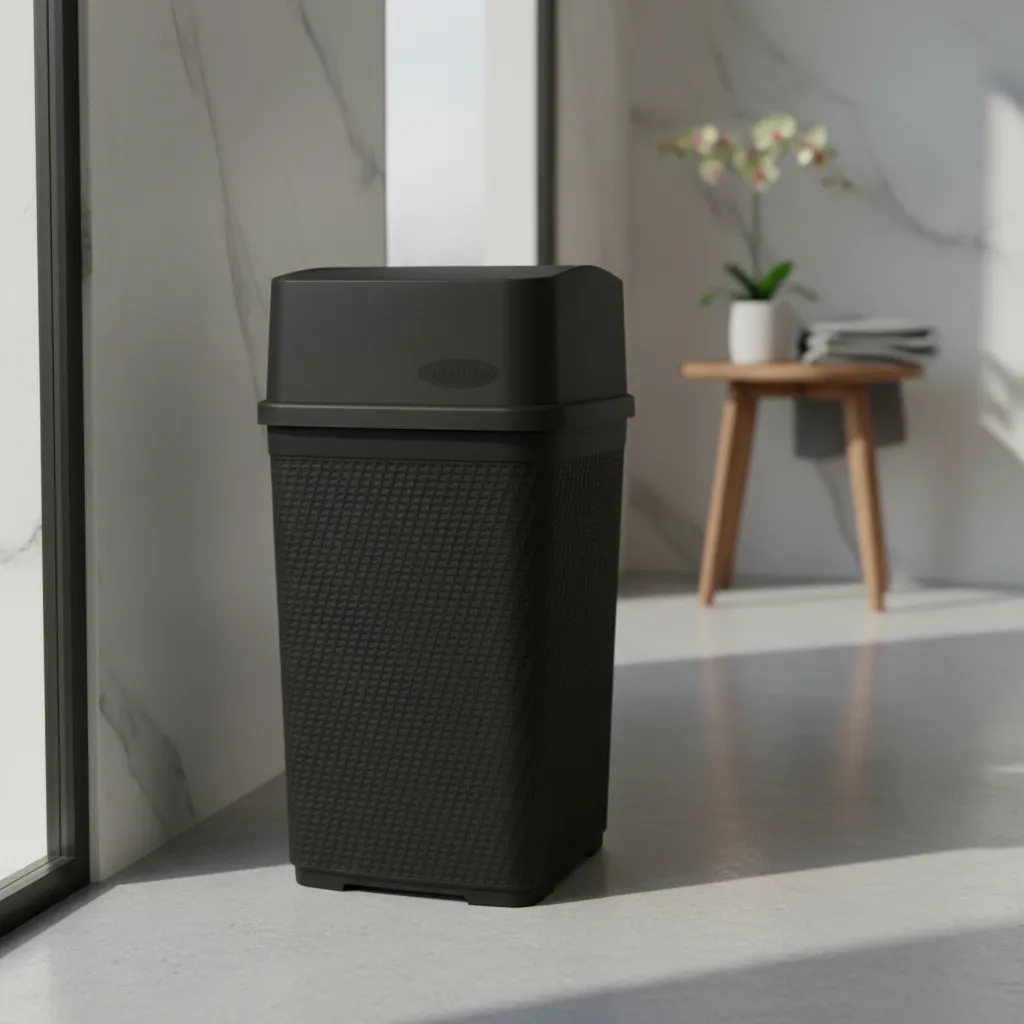 Cesto De Residuos 21 L Con Tapa Vaiven Papelera