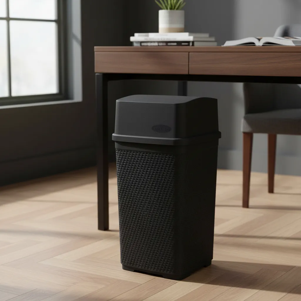 Cesto De Residuos 21 L Con Tapa Vaiven Papelera