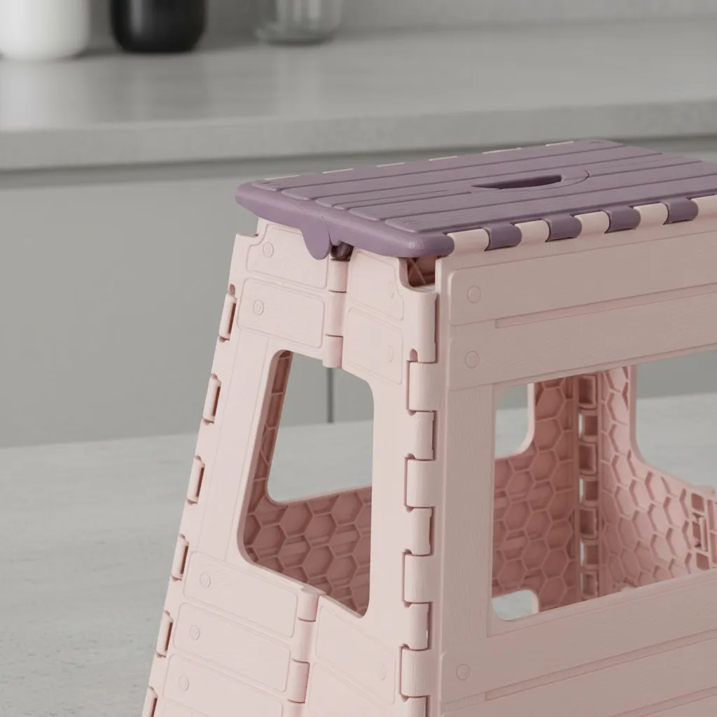 Banco Plegable Plástico Camping Premium Reforzado Banquito