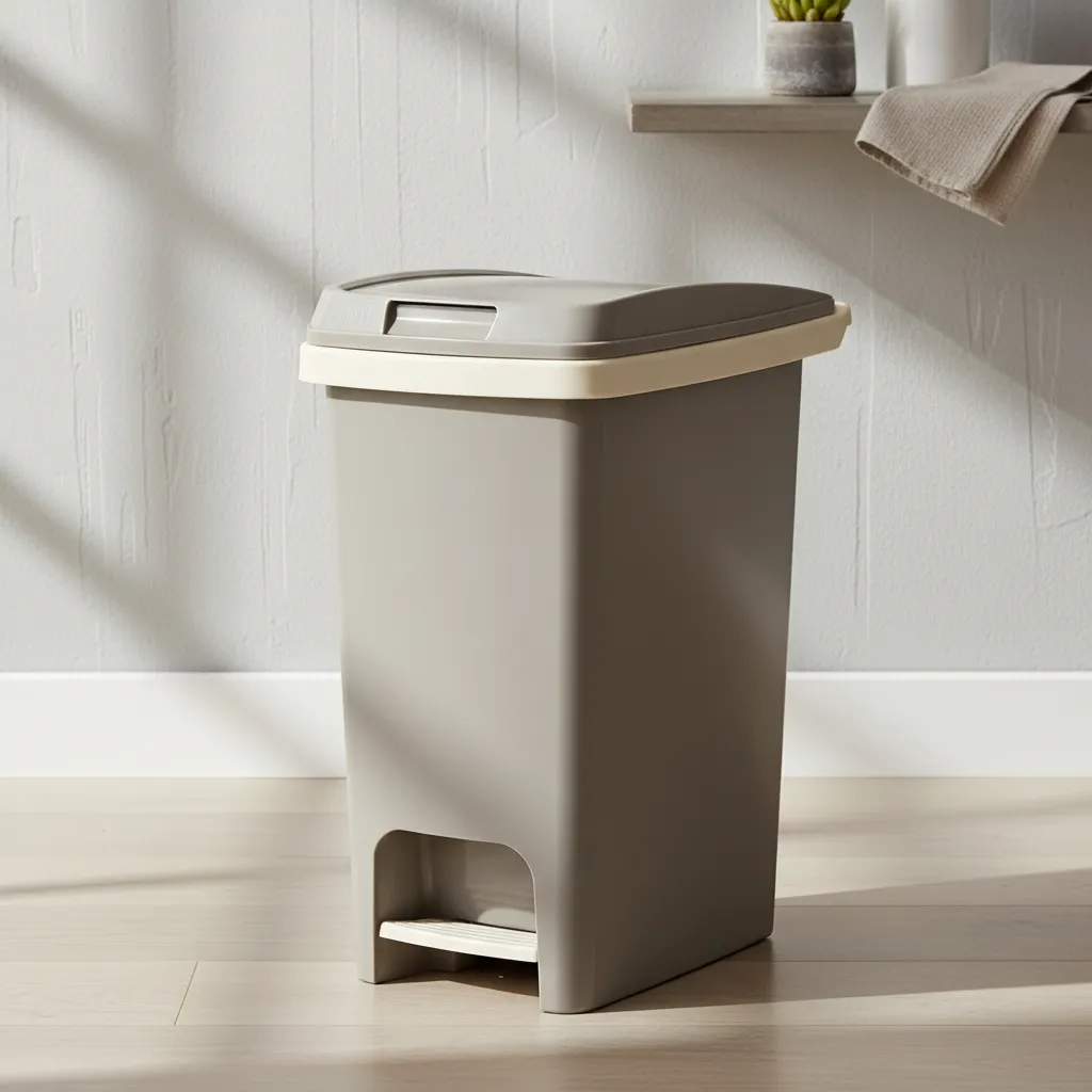 Pack Cesto Tacho Basura X3 Papelera Pedal 12.5l C/sujetador