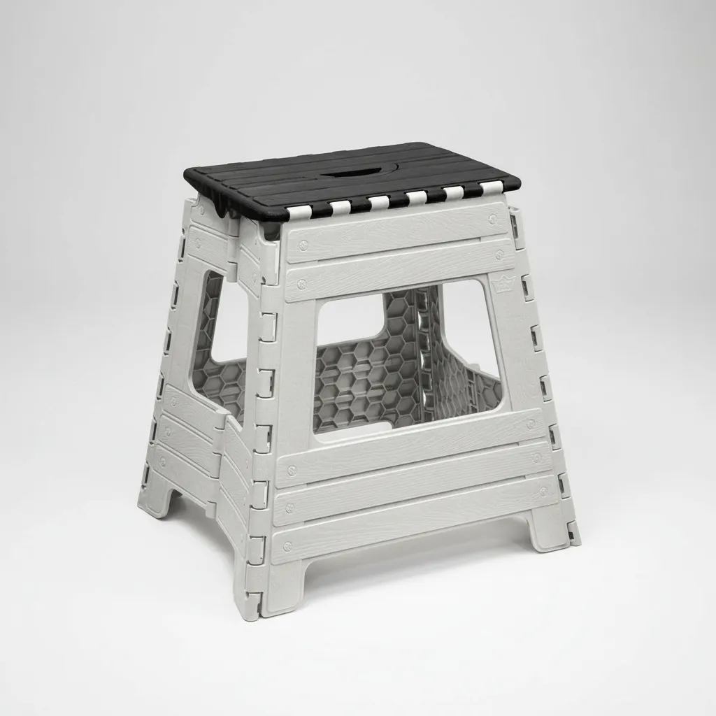 Banco Plegable Plástico Camping Premium Reforzado Banquito