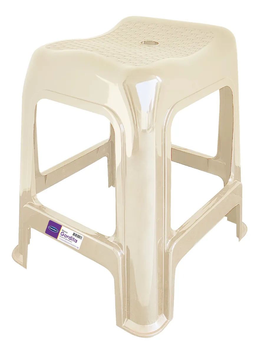 2 Pack Banqueta Apilable Reforzada Banquita X6 Ergonomica