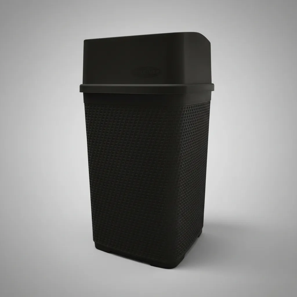 Cesto De Residuos 21 L Con Tapa Vaiven Papelera