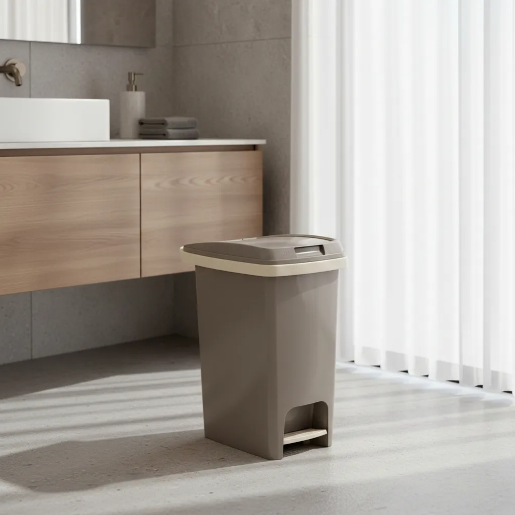 Pack Cesto Tacho Basura X3 Papelera Pedal 12.5l C/sujetador