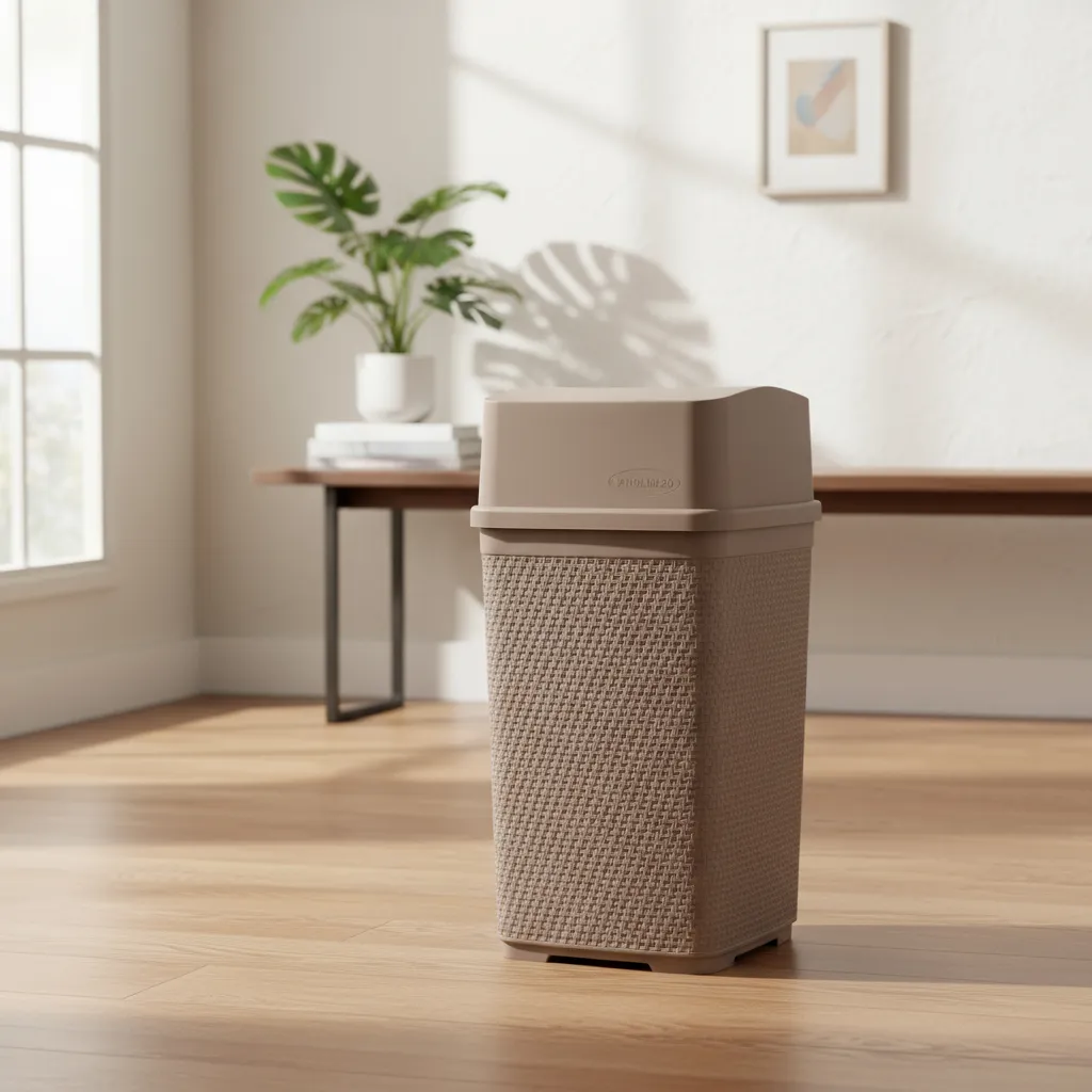 Cesto De Residuos 21 L Con Tapa Vaiven Papelera