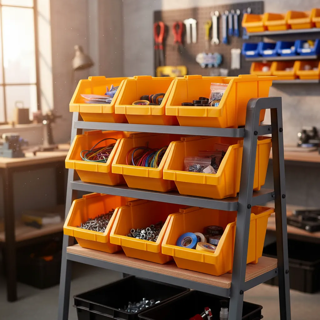 Pack Gaveta Apilable X6 Plástico Premium 49x31x19 #40