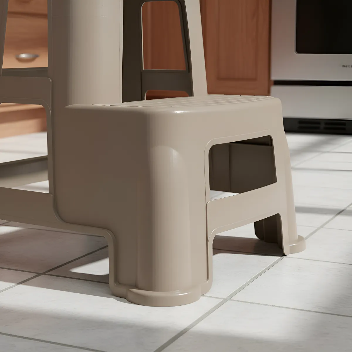 4 Banco Banqueta Doble Escalon 2 Pasos Premium Reforzado