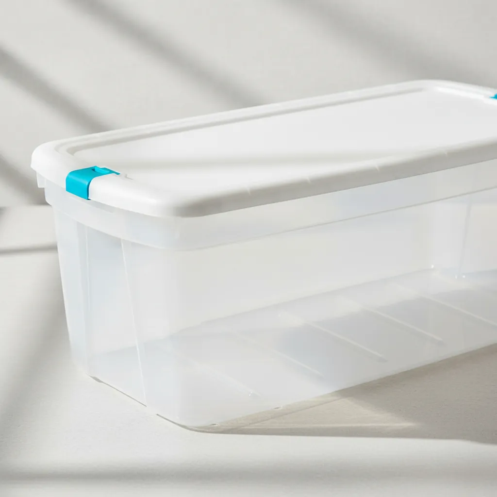 Caja Organizadora Tapa Con Trabas Premium 93l Baul Megaforte