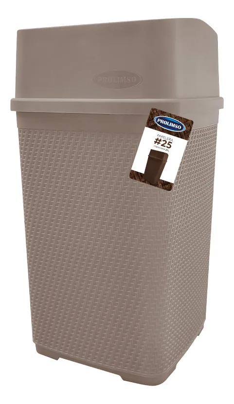 Cesto De Residuos 21 L Con Tapa Vaiven Papelera