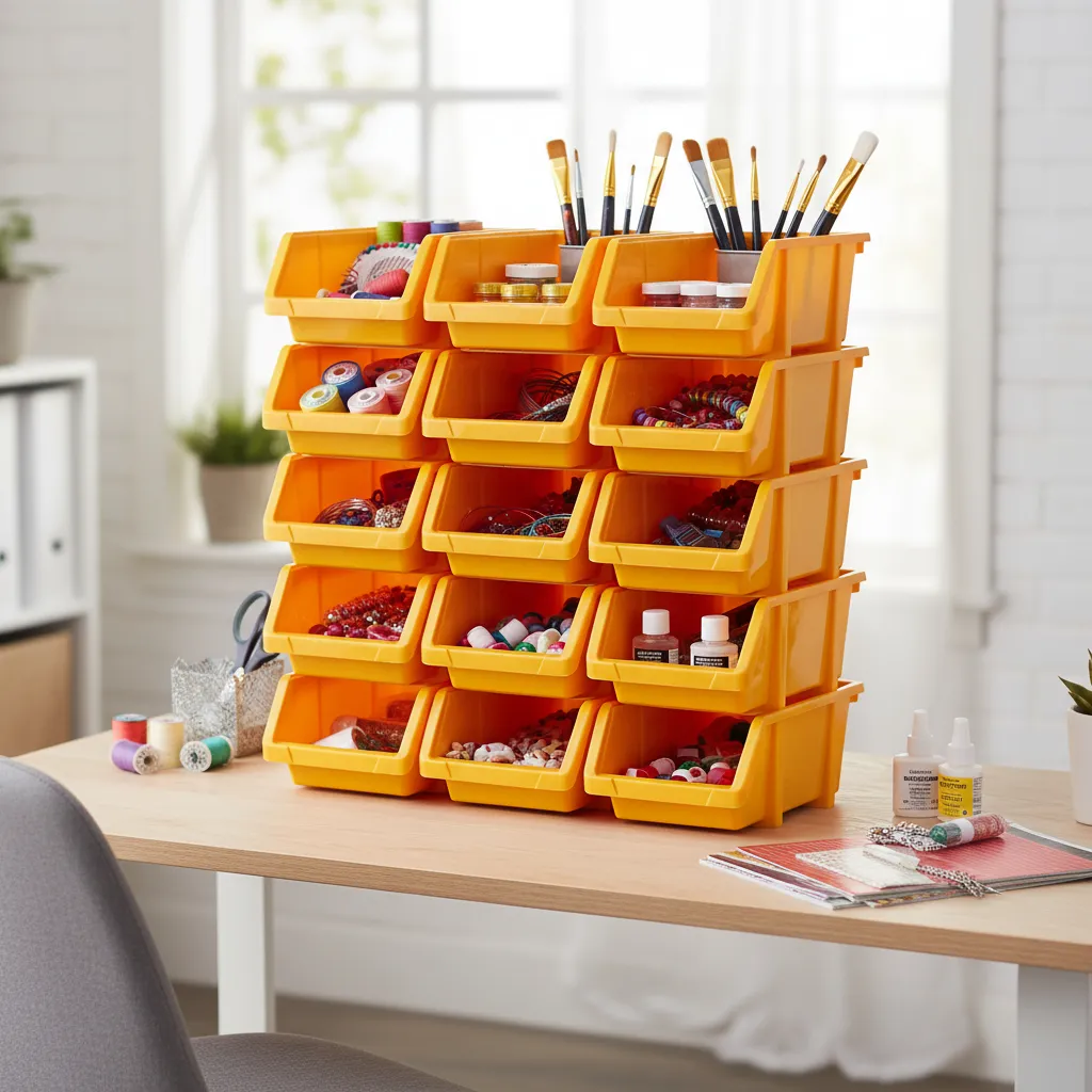 Pack Gaveta Apilable X12 Plástico Premium 24x15x12 #20