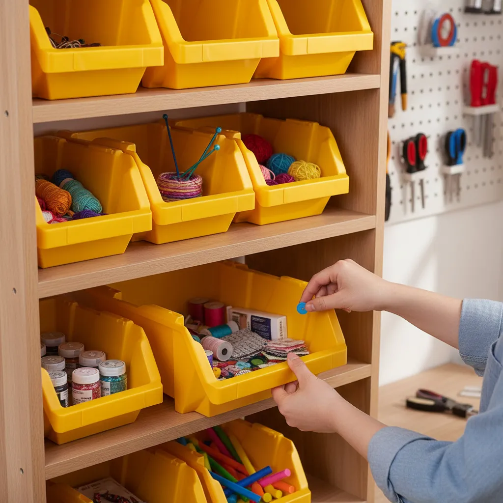 Pack Gaveta Apilable X6 Plástico Premium 49x31x19 #40