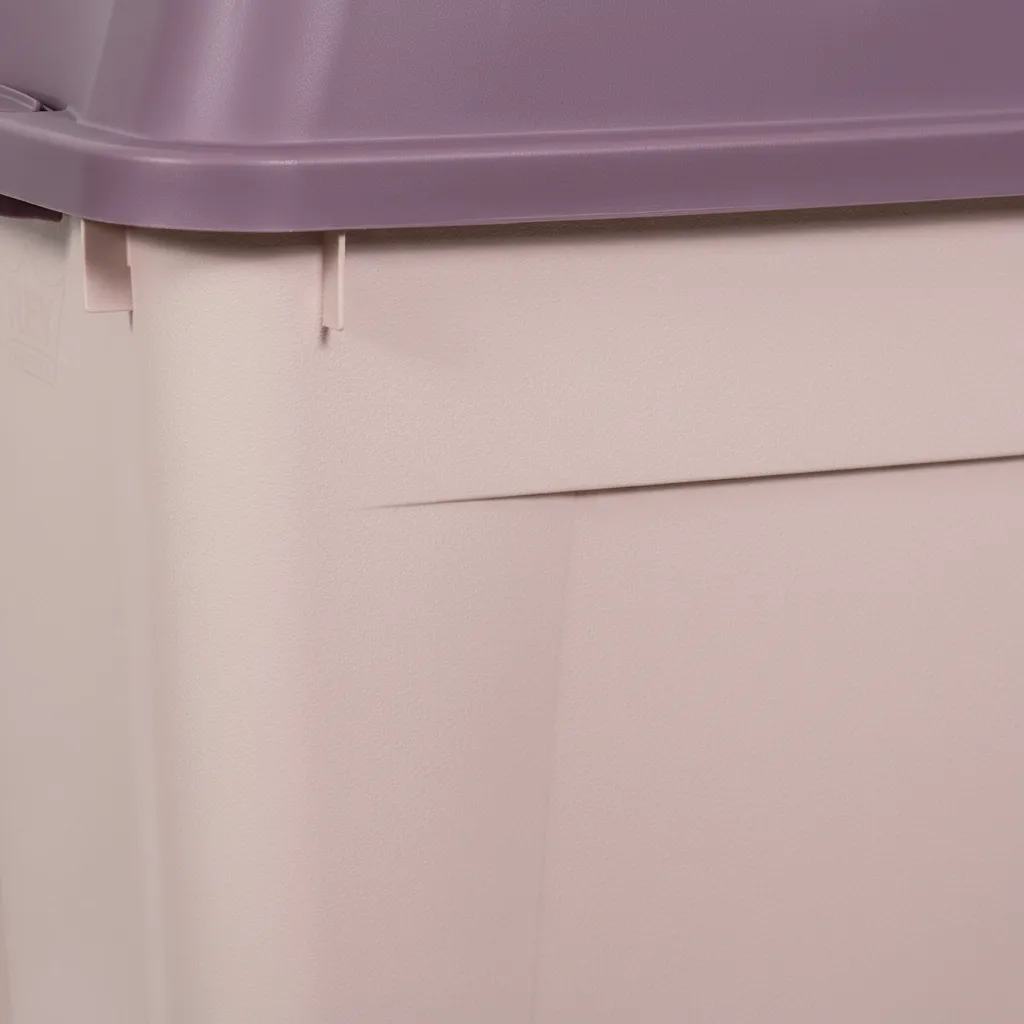 Caja Contenedor 210l Con Ruedas Baúl Grande De Almacenamient