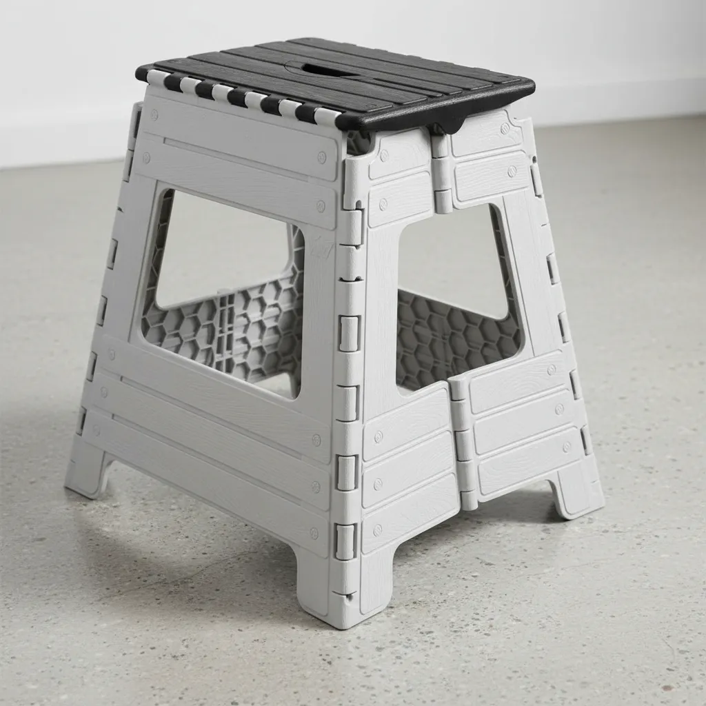 Banco Plegable Plástico Camping Premium Reforzado Banquito