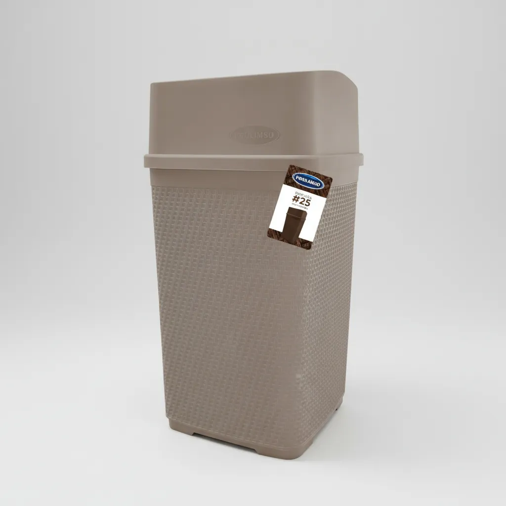 Cesto De Residuos 21 L Con Tapa Vaiven Papelera