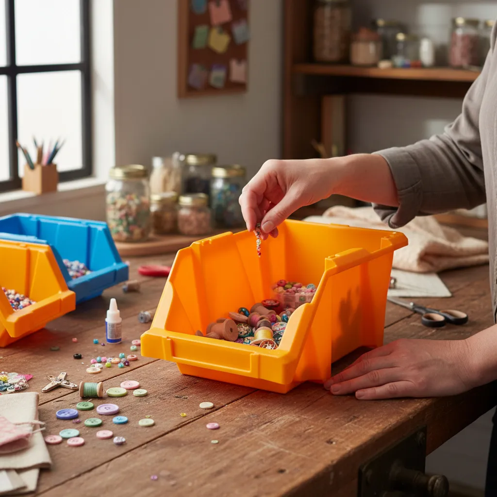 Pack Gaveta Apilable X6 Plástico Organizador 30x20x13 #25