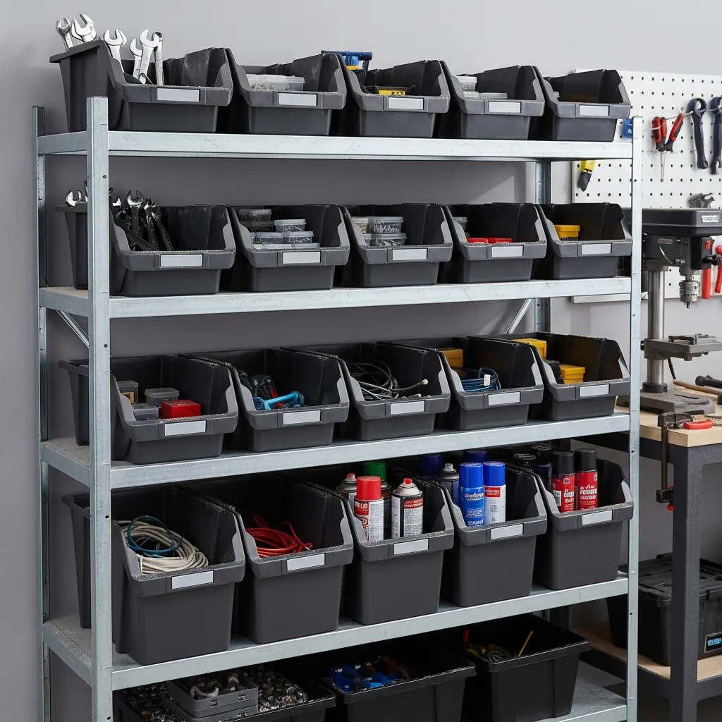 Pack Gaveta Apilable X6 Plástico Premium 24x15x12 #20