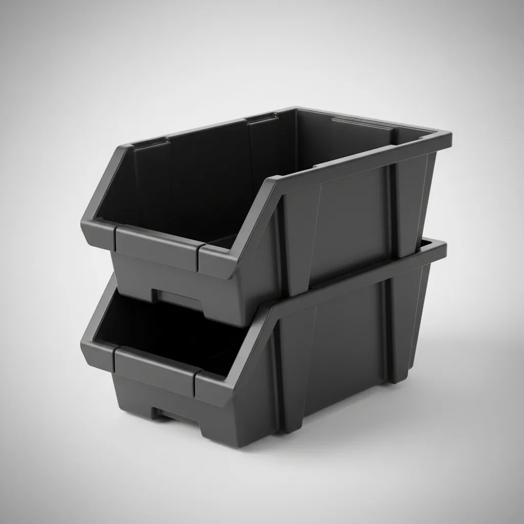 Pack Gaveta Apilable X24 Plástico Premium 19x12x10 #15