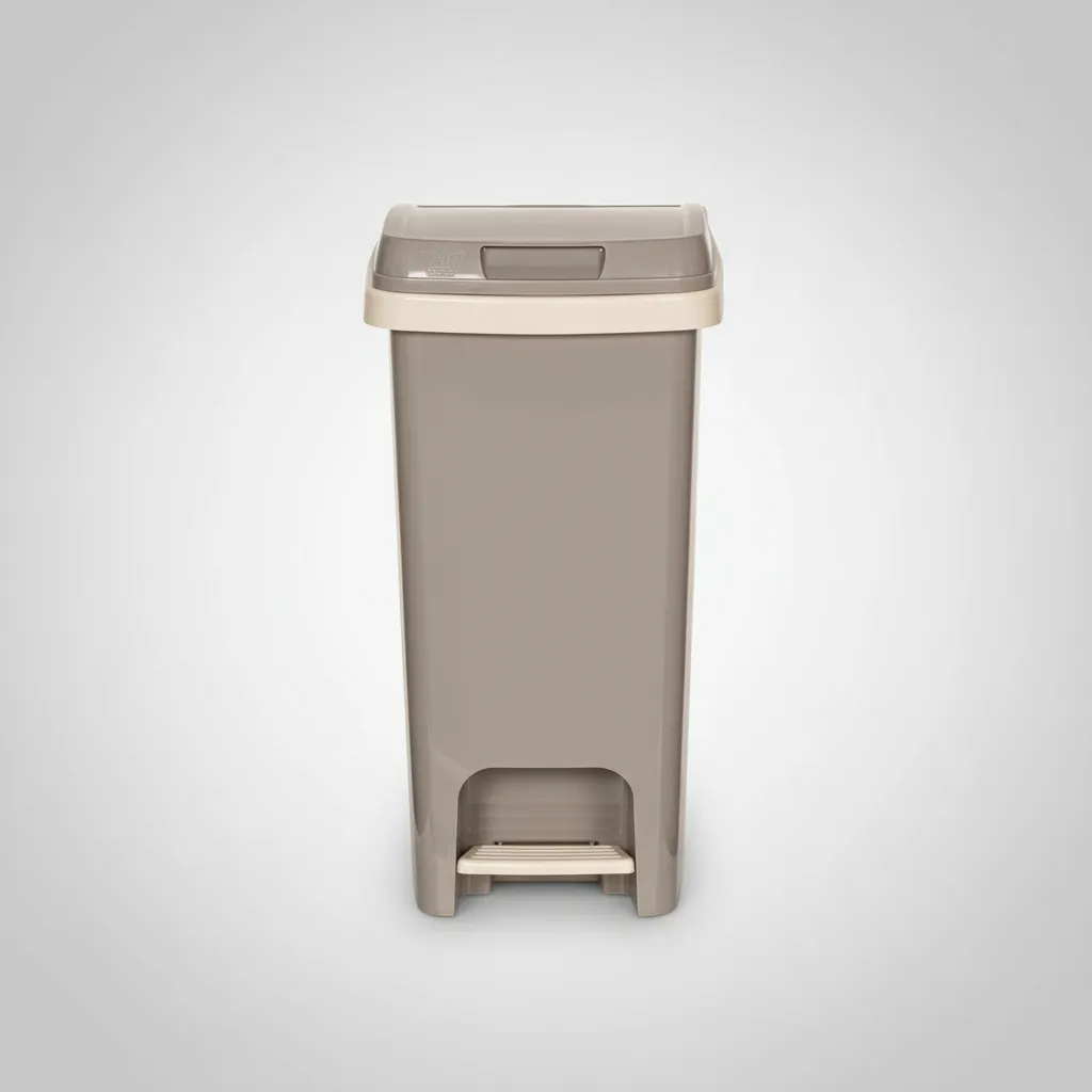 Cesto Tacho Basura Papelera Pedal Premium 12.5l C/sujetador