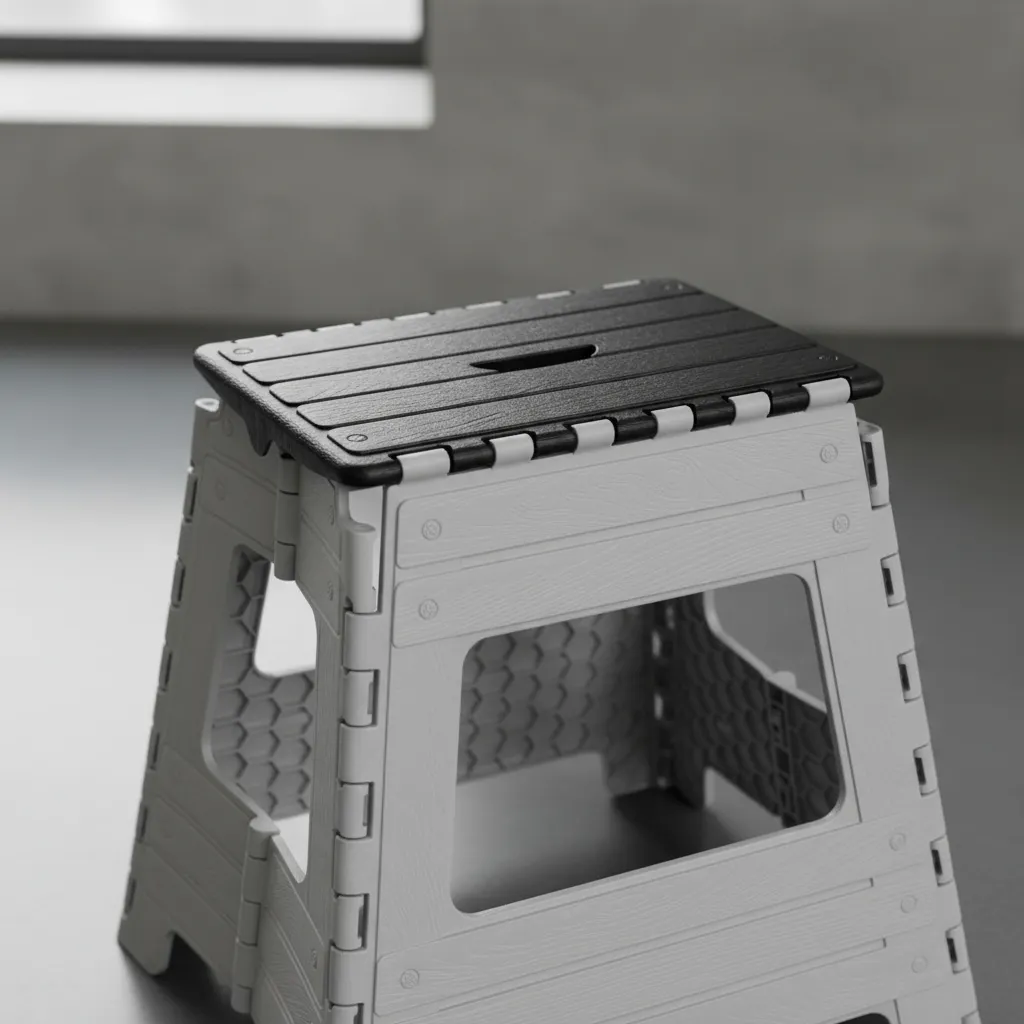 Banco Plegable Plástico Camping Premium Reforzado Banquito