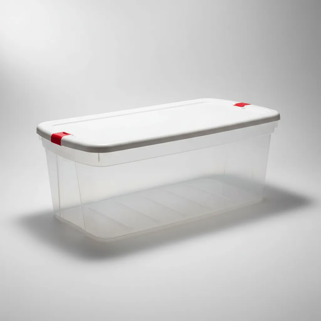 Caja Organizadora Tapa Con Trabas Premium 93l Baul Megaforte