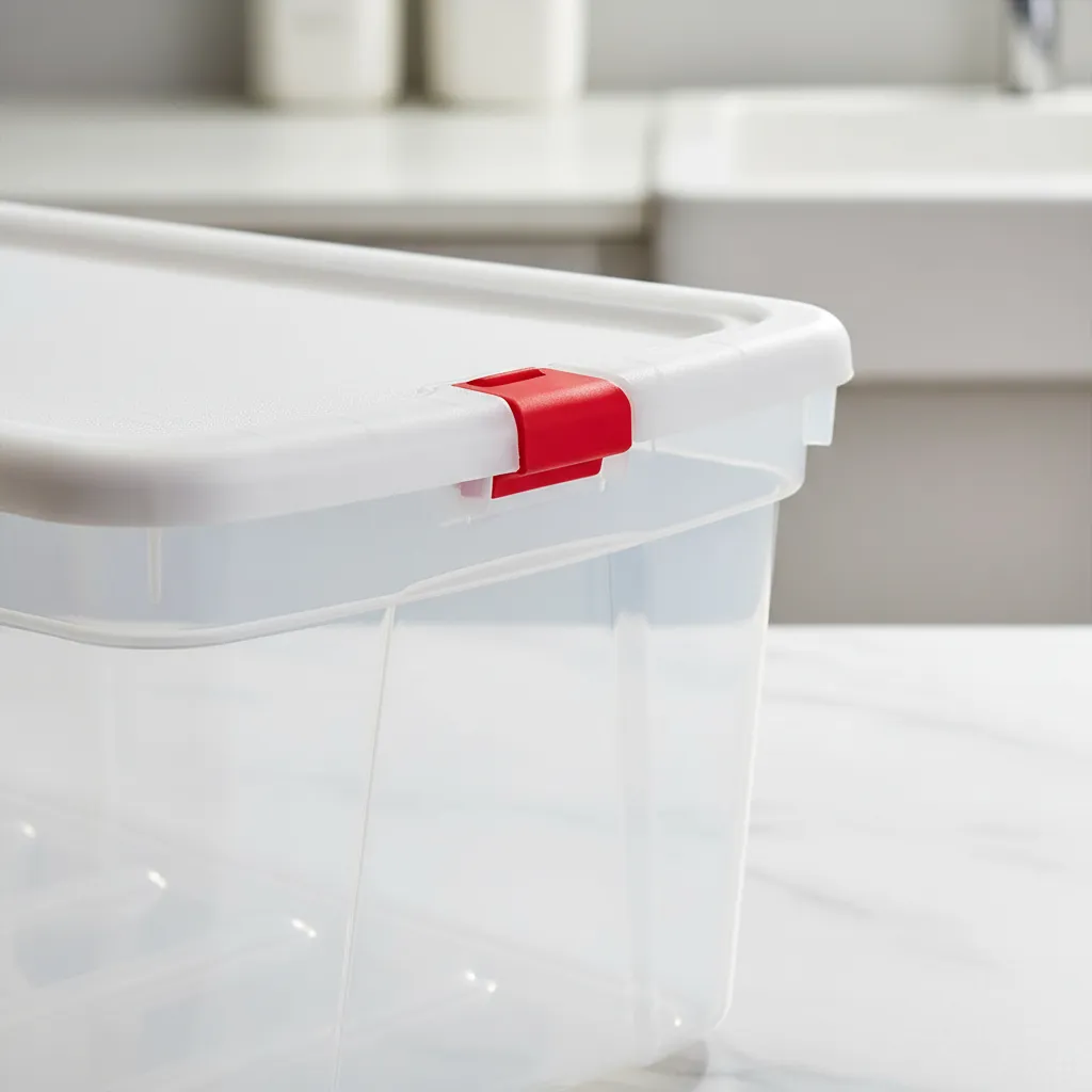 Caja Organizadora Tapa Con Trabas Premium 93l Baul Megaforte