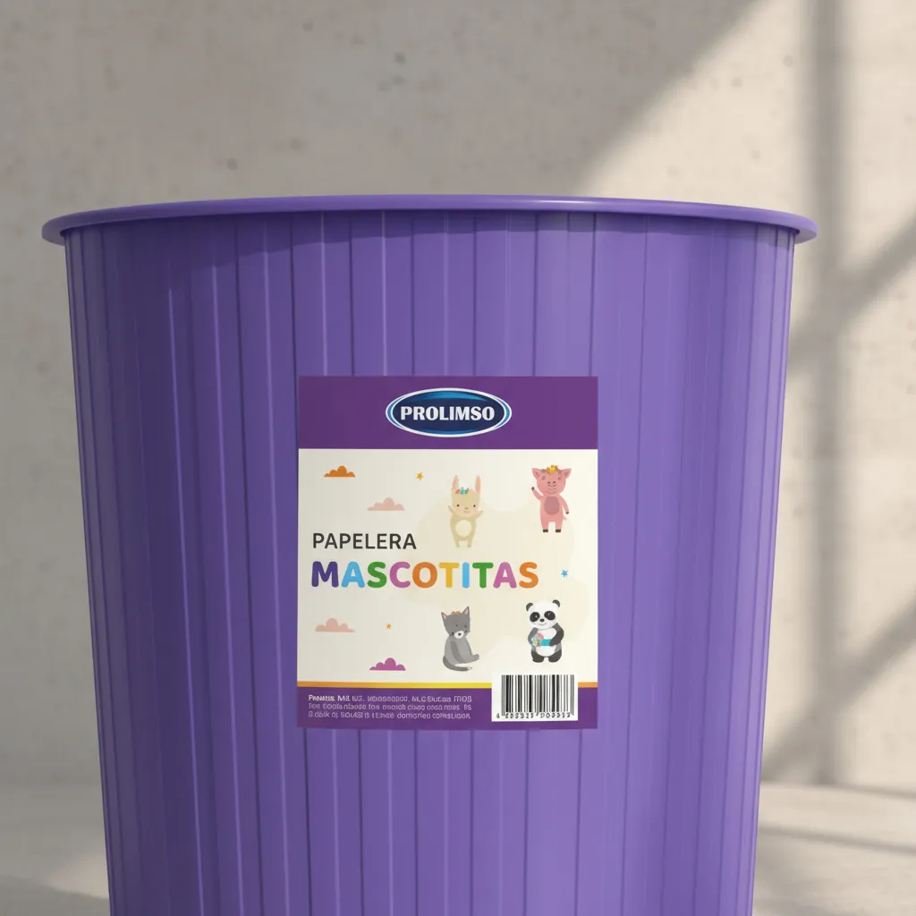 Cesto Tacho Basura Infantil 12l Animales Cerdo Panda Gato