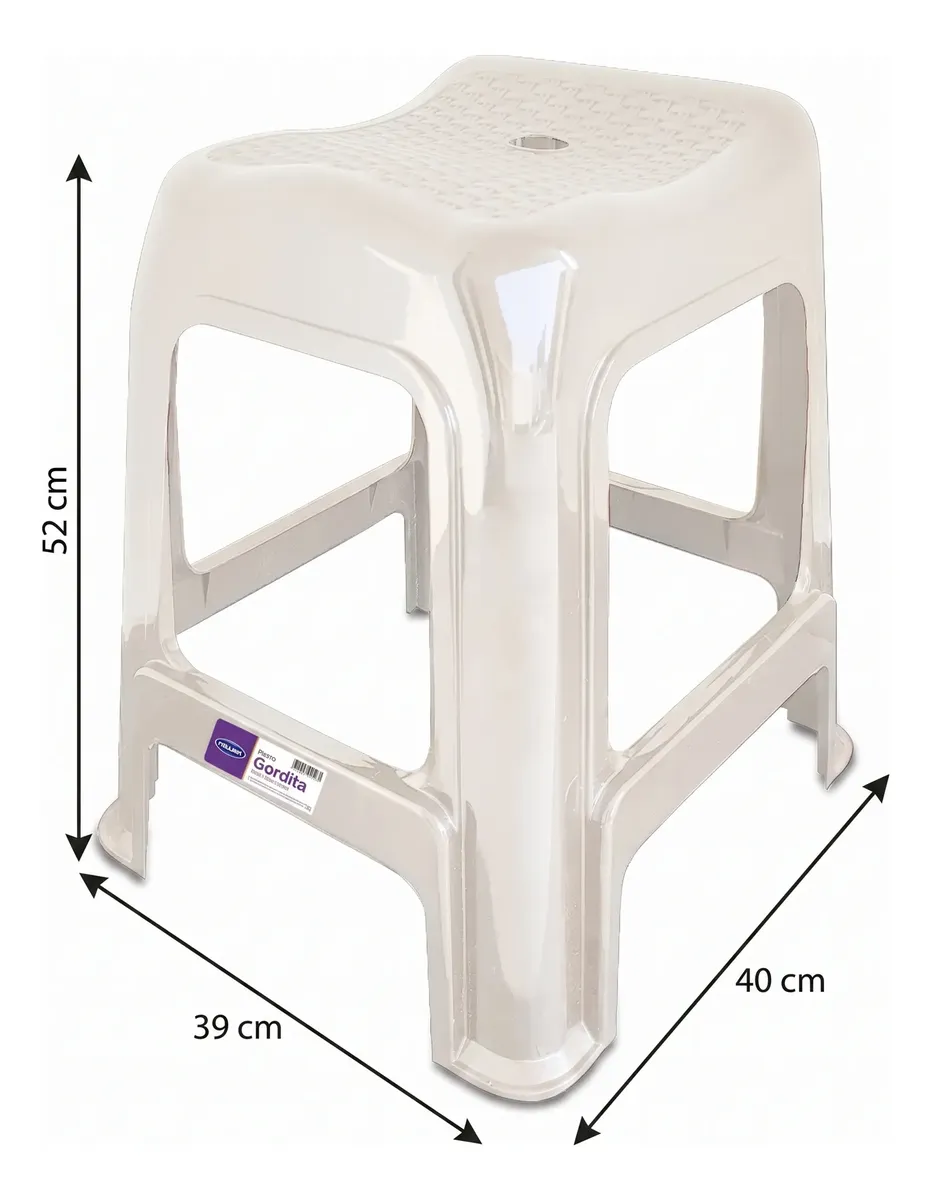 D_NQ_NP_2X_618722-MLA110712255159_042026-F Pack Banqueta Apilable Reforzada Banquita X6 Ergonomica