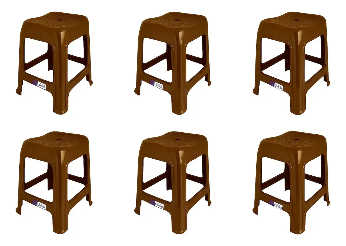 D_NQ_NP_2X_874731-MLA109650929444_042026-F Pack Banqueta Apilable Reforzada Banquita X6 Ergonomica
