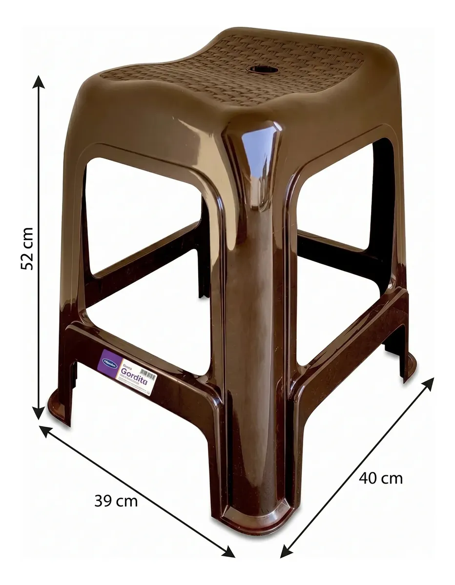 D_NQ_NP_2X_902219-MLA109819126226_042026-F Pack Banqueta Apilable Reforzada Banquita X6 Ergonomica