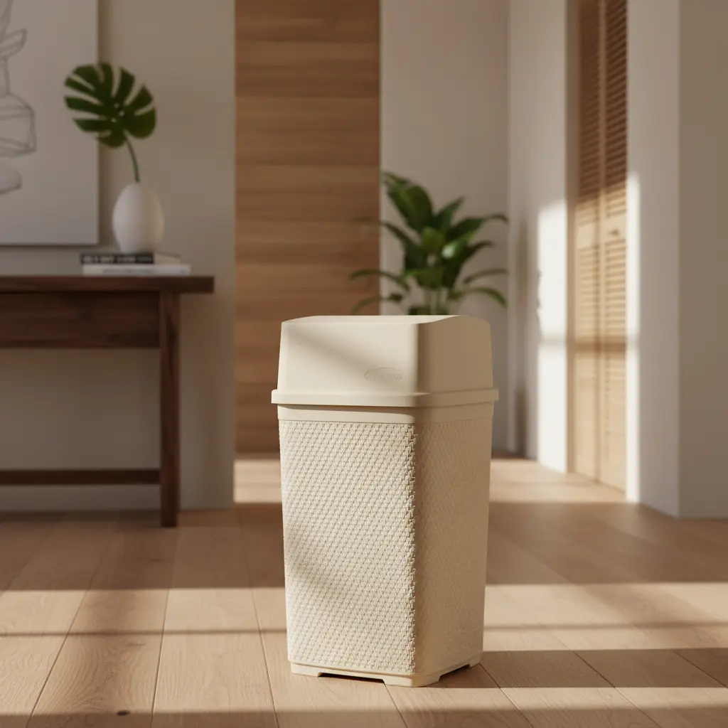 Cesto De Residuos 21 L Con Tapa Vaiven Papelera