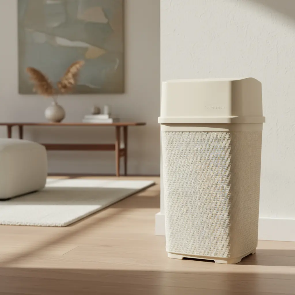Cesto De Residuos 21 L Con Tapa Vaiven Papelera