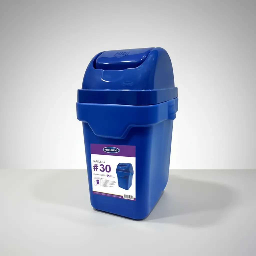 Tacho De Basura Colores Vaivén 30 L