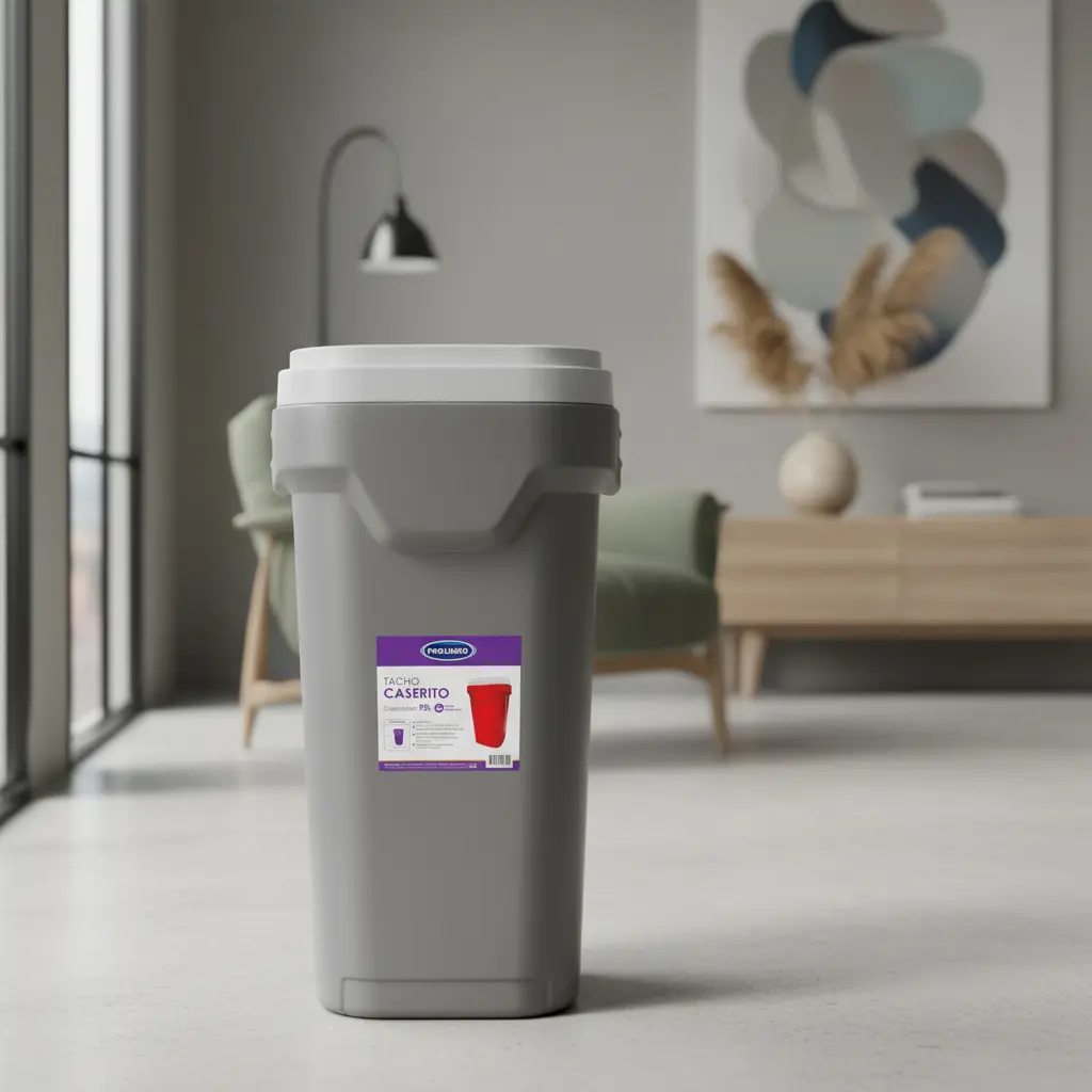 Tacho Prolimso Cesto 90l Plástico Industrial Irrompible