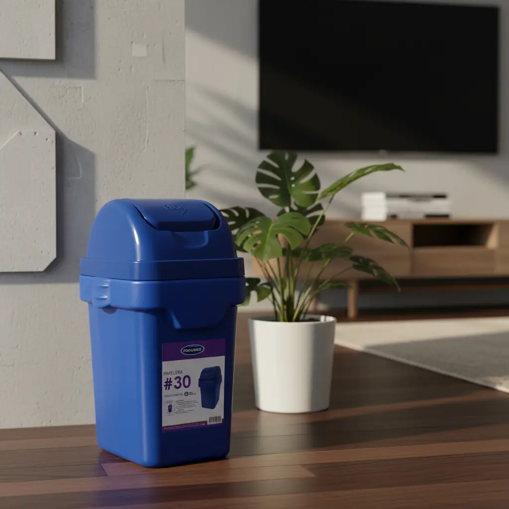 Tacho De Basura Colores Vaivén 30 L