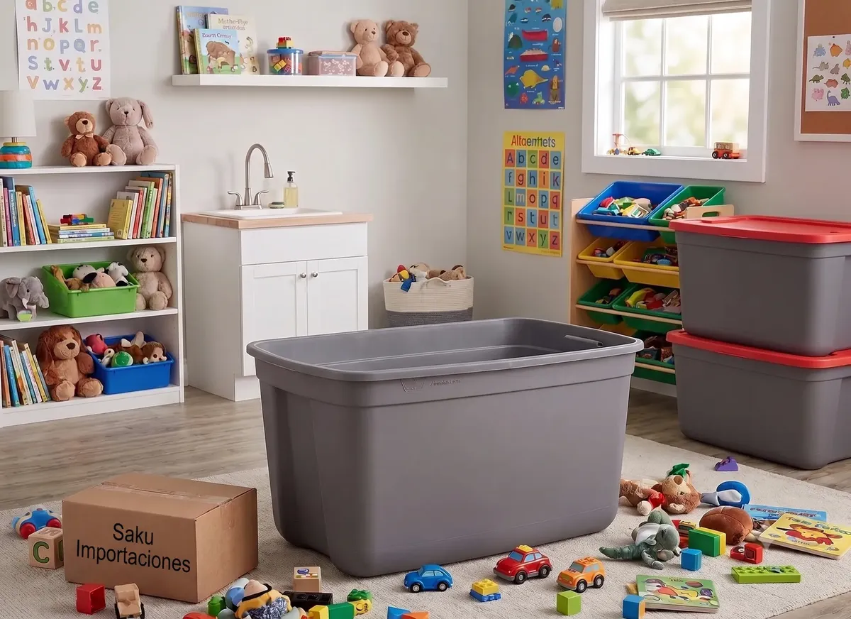 Caja Organizadora Apilable Contenedor 120 L Baul Premium