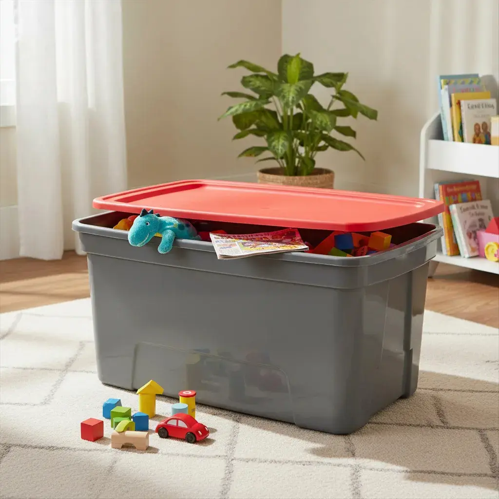 Caja Organizadora Plástico Contenedor 133 L Baul Premium