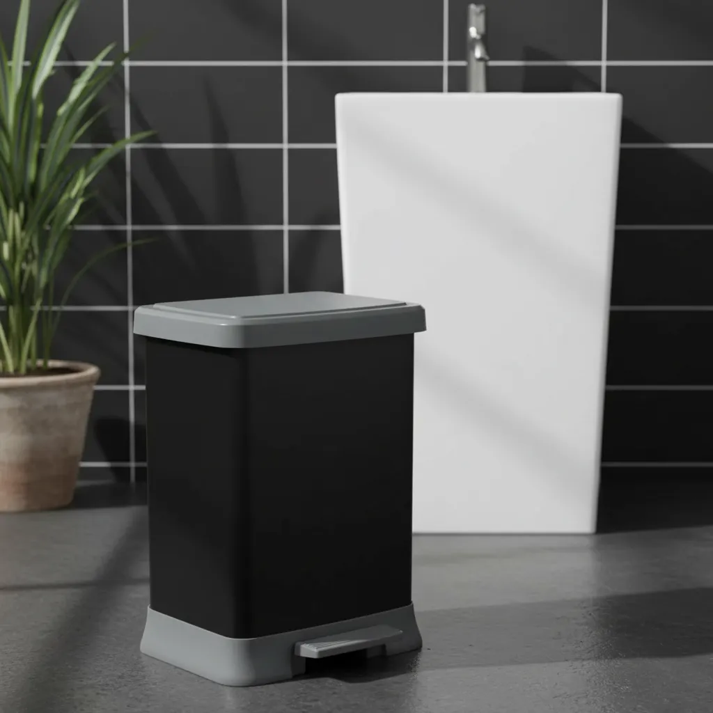 D_NQ_NP_2X_695614-MLA112638359813_062026-F Cesto Tacho De Basura Papelera Pedal Sujetador Premium 40 L