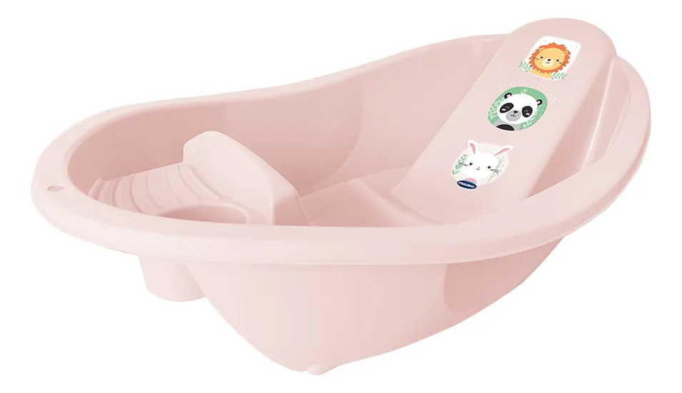 D_NQ_NP_2X_719191-MLA107066934996_022026-F Bañera Ergonomica Bebe Anatomica Con Jabonera Reforzada