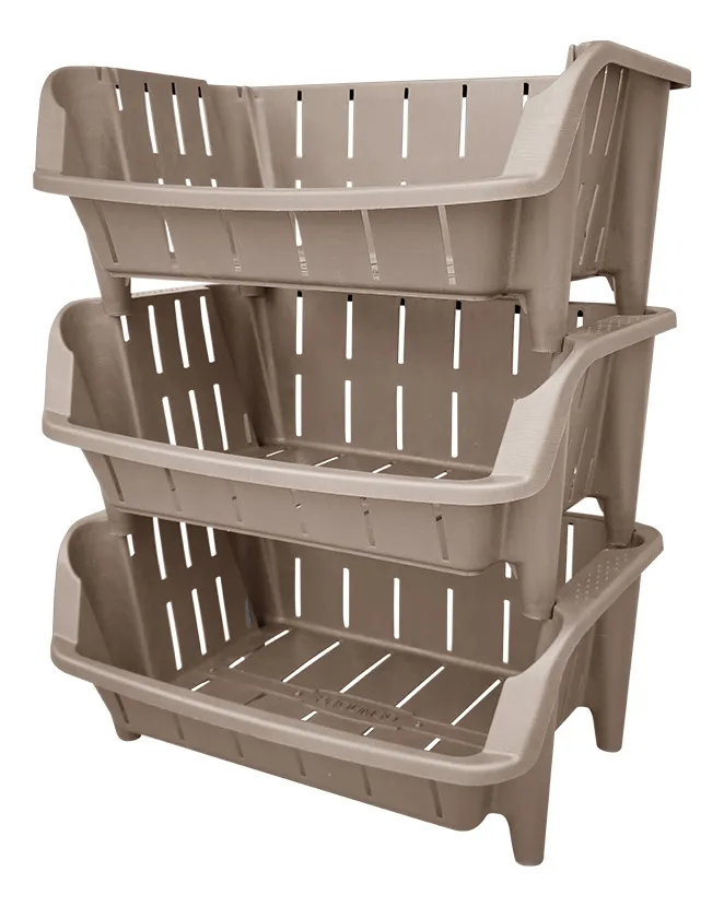 D_NQ_NP_2X_751367-MLA107115388552_022026-F Organizador Verdulero Frutero X3 Canasto Apilable Plástico