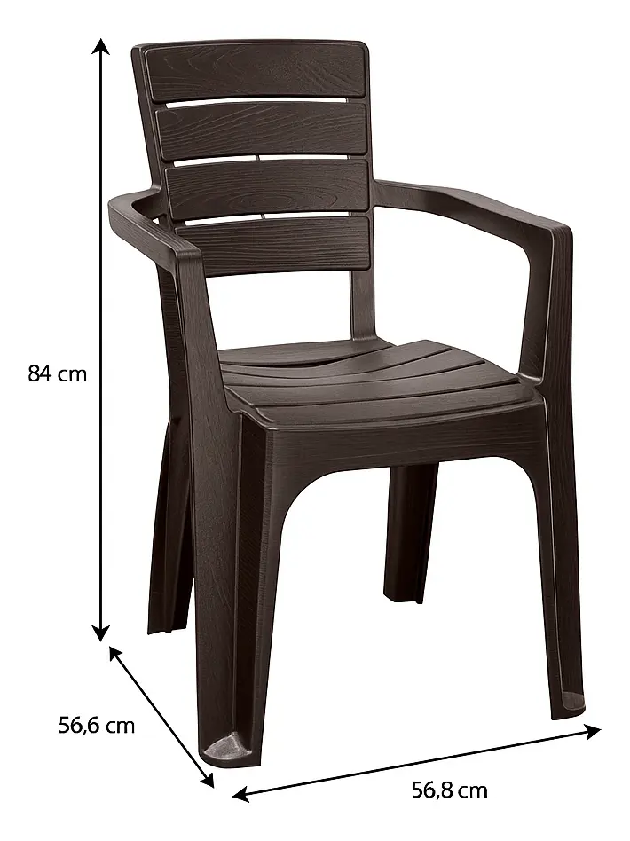 D_NQ_NP_2X_764828-MLA94391816309_102025-F Silla De Plástico Reforzadas Con Apoyabrazos Premium