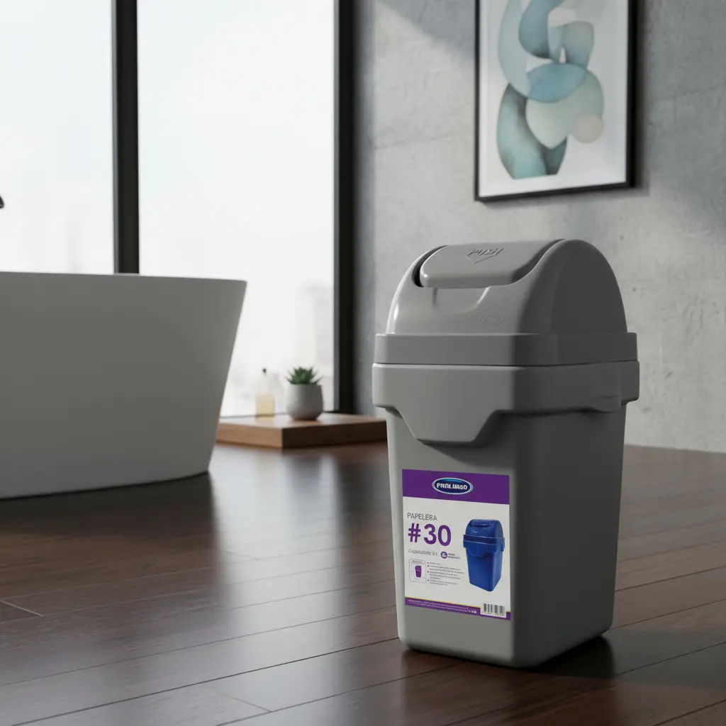 Tacho De Basura Colores Vaivén 30 L