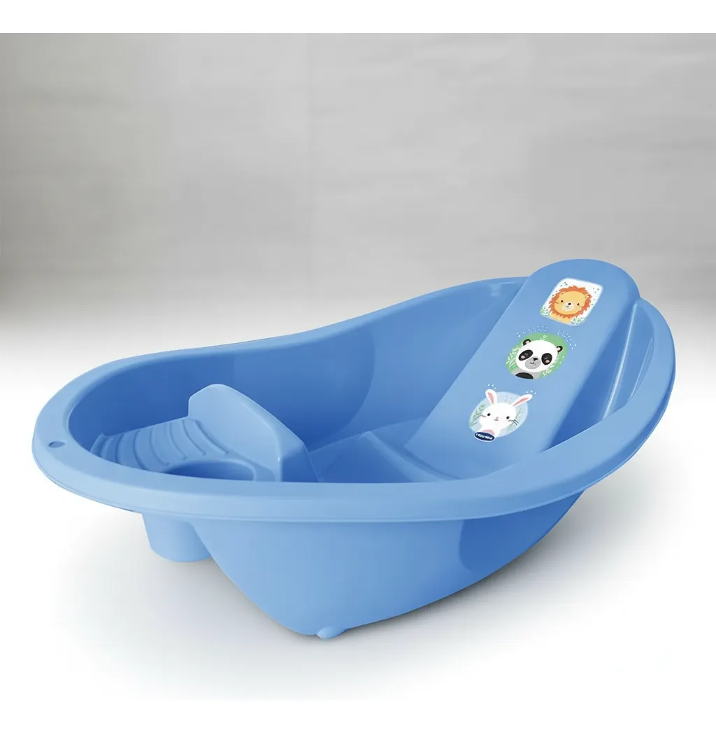 D_NQ_NP_2X_782673-MLA107067145306_022026-F Bañera Ergonomica Bebe Anatomica Con Jabonera Reforzada