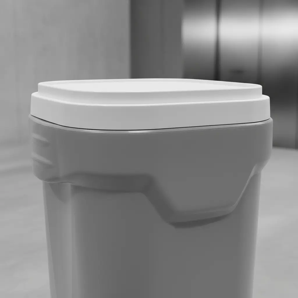 Tacho Prolimso Cesto 90l Plástico Industrial Irrompible
