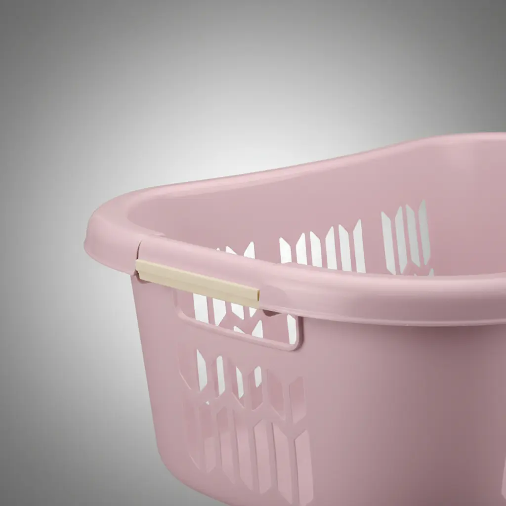 D_NQ_NP_2X_827113-MLA97772900874_112025-F Cesto para ropa rectangular Reyplast Anatomico de plástico x unidad color rosa pálido