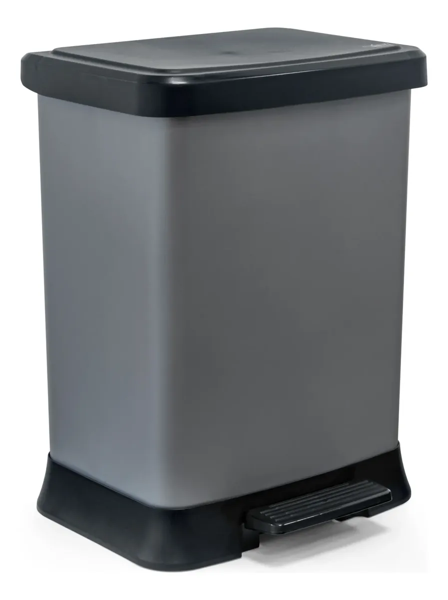 D_NQ_NP_2X_836208-MLA94312750551_102025-F Cesto Tacho De Basura Papelera Pedal Sujetador Premium 40 L